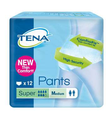 PANNOLONE PULL UP TENA PANTS SUPER TAGLIA MEDIUM 12 PEZZI - Angeli Pharm