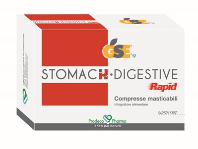 GSE STOMACH DIGESTIVE RAPID 24 COMPRESSE MASTICABILI - Angeli Pharm
