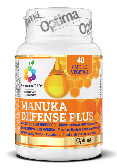 COLOURS OF LIFE MANUKA DEFENSE PLUS 40 CAPSULE VEGETALI 495 MG - Angeli Pharm