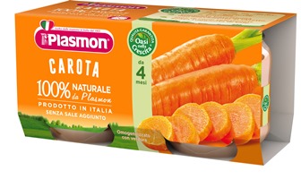 PLASMON OMOGENEIZZATO CAROTA 2 X 80 G - Angeli Pharm