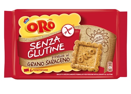 ORO SAIWA SENZA GLUTINE GRANO SARACENO 6 X 40 G - Angeli Pharm