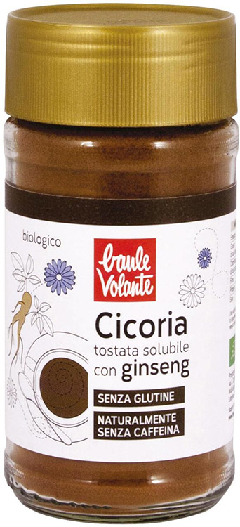 BAULE VOLANTE CICORIA TOSTATA SOLUBILE CON GINSENG 100 G - Angeli Pharm
