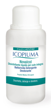 NOVALCOL DISINFETTANTE LIQUIDO ANTISETTICO CUTANEO 250 ML - Angeli Pharm