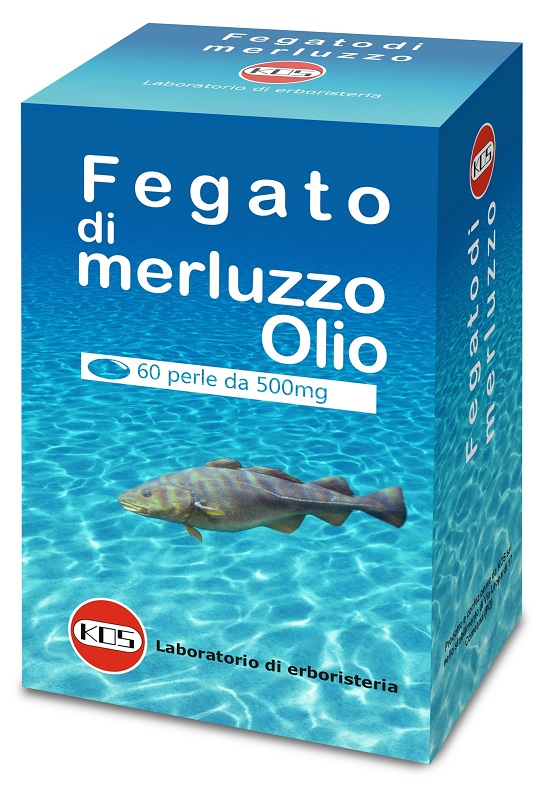 FEGATO MERLUZZO 60 PERLE 500 MG - Angeli Pharm