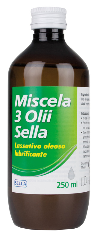 MISCELA 3 OLII LASSATIVO 250 ML MD - Angeli Pharm