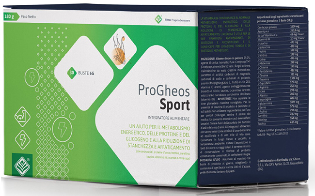 PRO GHEOS SPORT 30 BUSTINE DA 6 G - Angeli Pharm