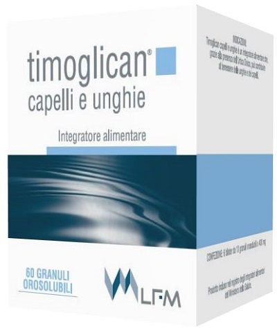 TIMOGLICAN CAPELLI E UNGHIE 60 GRANULI 24 G - Angeli Pharm