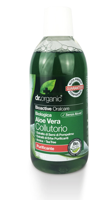 DR ORGANIC ALOE MOUTHWASH COLLUTORIO 500 ML - Angeli Pharm