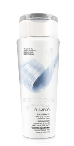 BIONIKE SHINE ON SHAMPOO SILVER TOUCH 200 ML - Angeli Pharm