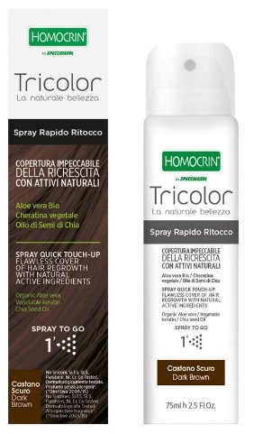 TRICOLOR SPRAY RITOCCO CASTANO SCURO 75 ML - Angeli Pharm