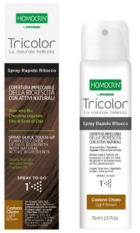 TRICOLOR SPRAY RITOCCO CASTANO CHIARO 75 ML - Angeli Pharm