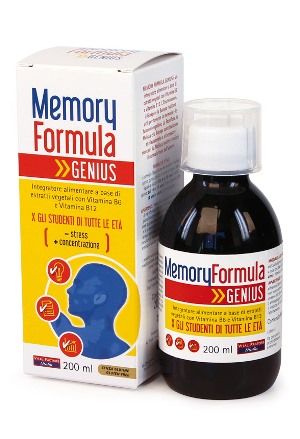 MEMORY FORMULA GENIUS 200 ML - Angeli Pharm
