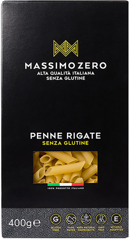 MASSIMO ZERO MEZZE PENNE RIGATE 400 G - Angeli Pharm