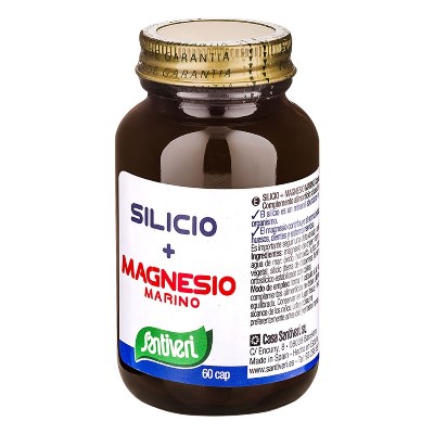 SILICIO + MAGNESIO MARINO 60 CAPSULE 28 G - Angeli Pharm
