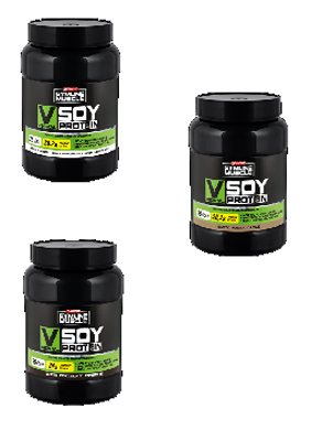 GYMLINE MUSCLE VEGETAL SOY PROTEIN CIOCCOLATO FONDENTE 800 G - Angeli Pharm