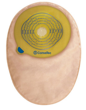 SACCA PER COLOSTOMIA ESTEEM+ FONDO CHIUSO PRETAGLIATO 25 MM CON FINESTRA STANDARD 30 PEZZI - Angeli Pharm