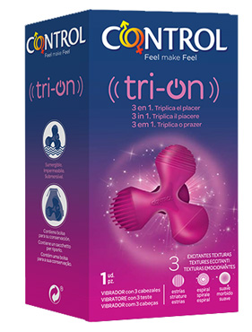 CONTROL TRI-ON VIBRATORE 3 IN 1 1 PEZZO - Angeli Pharm