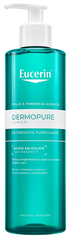 EUCERIN DERMOPURIFYER OIL CONTROL GEL DETERGENTE 400 ML - Angeli Pharm