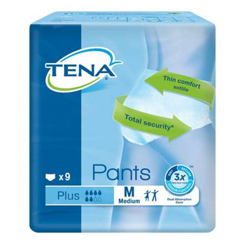 PANNOLONE PULL-UP TENA PANTS PLUS TAGLIA MEDIUM 9 PEZZI - Angeli Pharm