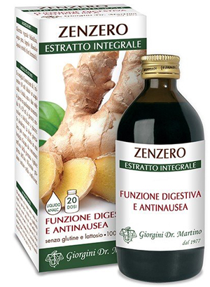ZENZERO ESTRATTO INTEGRALE 200 ML - Angeli Pharm