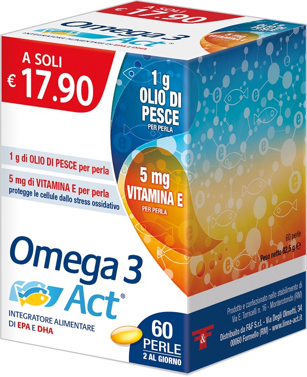 OMEGA 3 ACT 1G 60 PERLE - Angeli Pharm