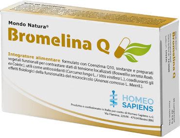 BROMELINA Q MONDO NATURA 30 COMPRESSE - Angeli Pharm