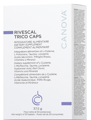 CANOVA RIVESCAL TRICO CPS 30 COMPRESSE NUOVA CONFEZIONE - Angeli Pharm