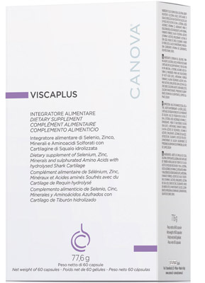 CANOVA VISCAPLUS 60 SOFTGEL NUOVA CONFEZIONE - Angeli Pharm