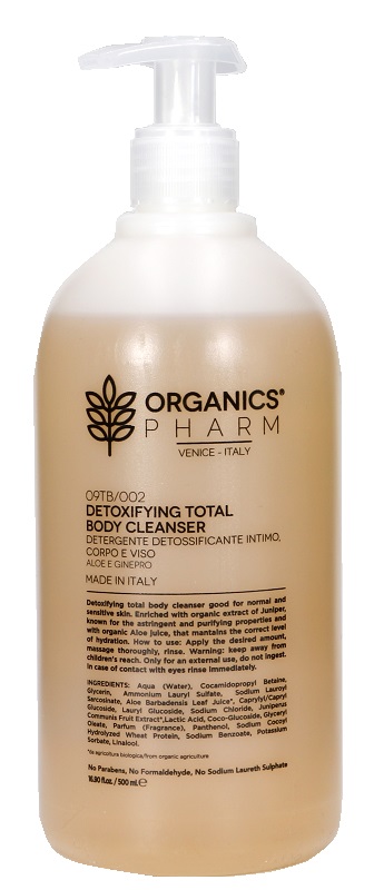 ORGANICS PHARM DETOXIFYING TOTAL BODY CLEANSER 500 ML - Angeli Pharm