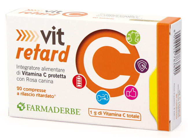 VIT C RETARD 20 COMPRESSE A RILASCIO RITARDATO - Angeli Pharm