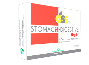 GSE STOMACH DIGESTIVE RAPID 8 COMPRESSE - Angeli Pharm