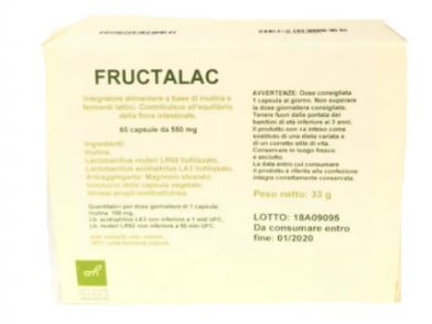 FRUCTALAC 60 CAPSULE - Angeli Pharm