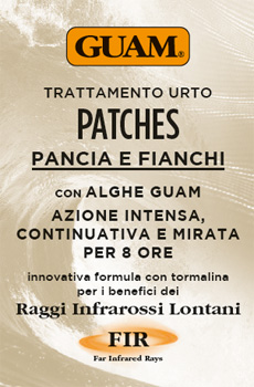GUAM PATCHES TRATTAMENTO URTO PANCIA E FIANCHI 8 PEZZI - Angeli Pharm
