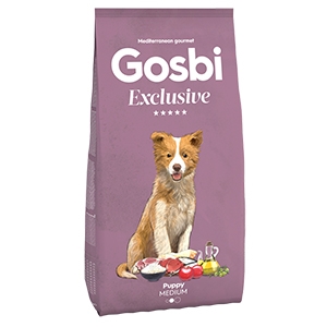 GOSBI EXCLUSIVE PUPPY MEDIUM 3 KG - Angeli Pharm
