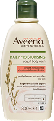 AVEENO BAGNO DOCCIA YOGURT ALBICOCCA & MIELE 300 ML PROMO - Angeli Pharm