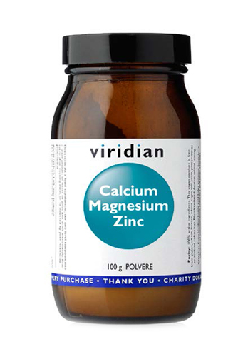 VIRIDIAN CALCIUM MAGNESIUM ZINC 100G POLVERE VIRIDIAN CALCIO MAGNESIO ZINCO - Angeli Pharm