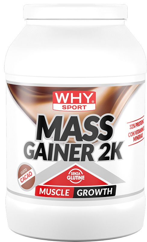WHYSPORT MASS GAINER 2K CACAO 2 KG - Angeli Pharm
