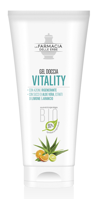 FARMACIA DELLE ERBE GEL DOCCIA VITALITY BIO 100 ML - Angeli Pharm
