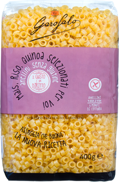 GAROFALO ANELLINI SENZA GLUTINE 400 G - Angeli Pharm