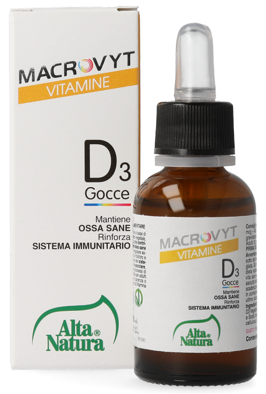 MACROVYT VITAMINA D3 VEG GOCCE 30 ML - Angeli Pharm