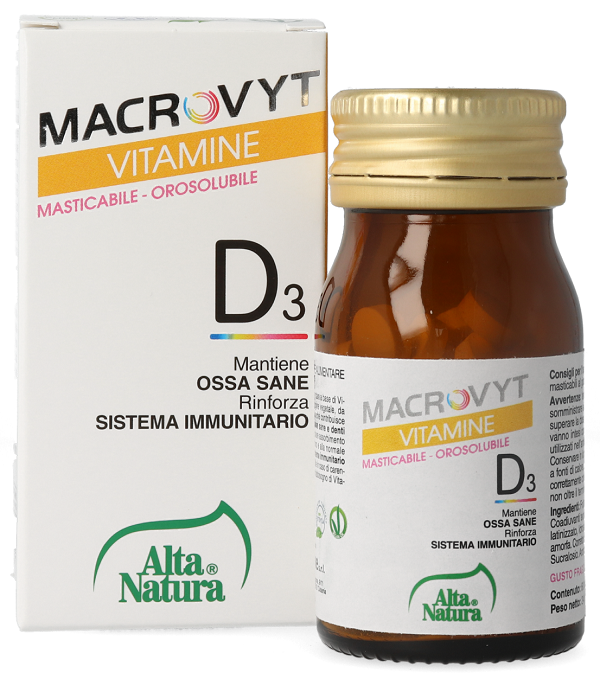MACROVYT VITAMINA D3 VEG 60 COMPRESSE OROSOLUBILI - Angeli Pharm