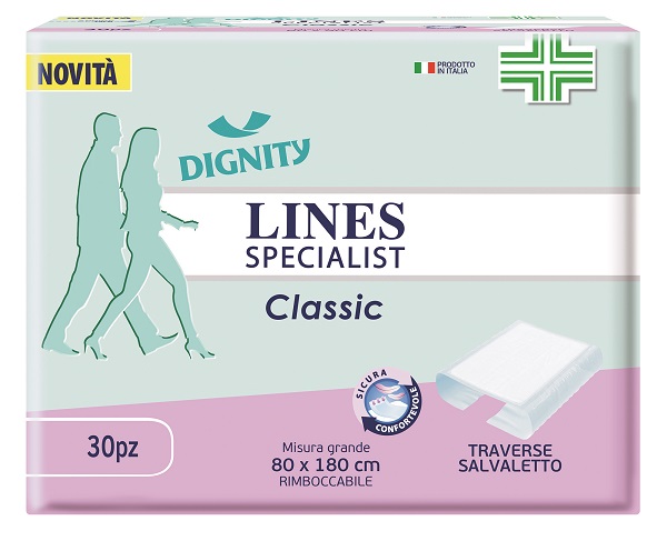 TRAVERSA LINES SPECIALIST CLASSIC 80X180CM TP 30 PEZZI - Angeli Pharm