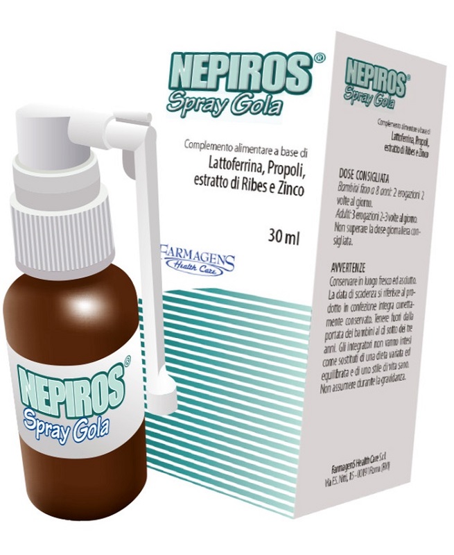 NEPIROS SPRAY GOLA 30 ML NUOVA FORMULA - Angeli Pharm