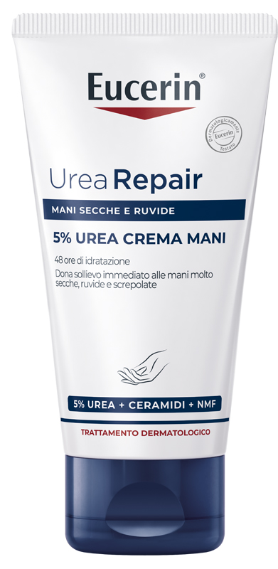 EUCERIN UREAREPAIR CREMA MANI 5% 75 ML - Angeli Pharm