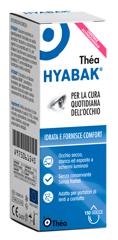 HYABAK SOLUZIONE OFTALMICA 5 ML - Angeli Pharm