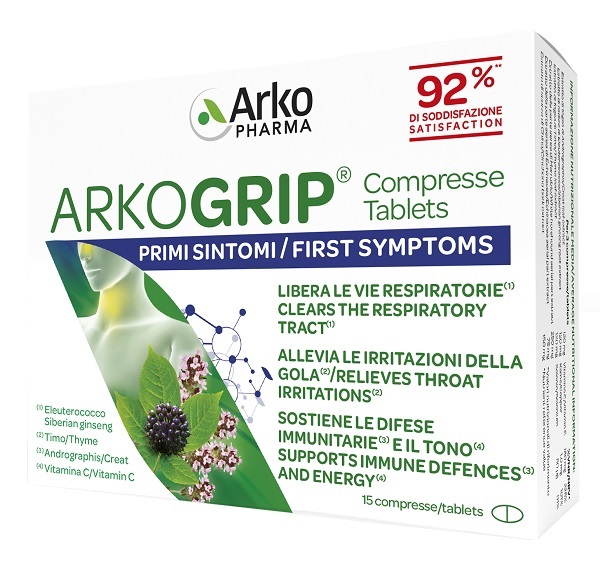 ARKOGRIP 15 COMPRESSE - Angeli Pharm
