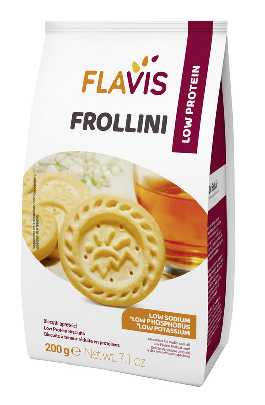 FLAVIS FROLLINI BISCOTTI APROTEICI 200 G - Angeli Pharm