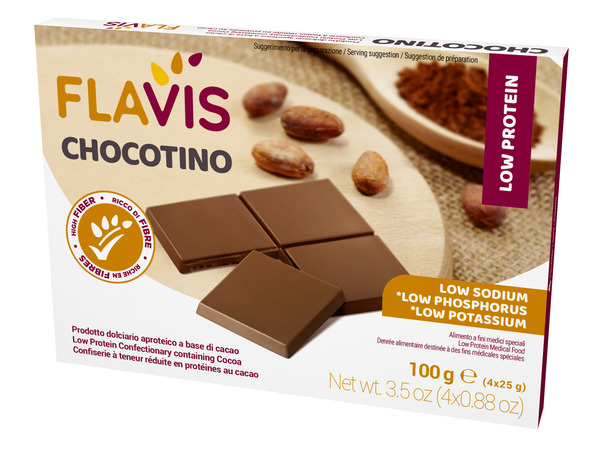 FLAVIS CHOCOTINO 4 PORZIONI DA 25 G - Angeli Pharm