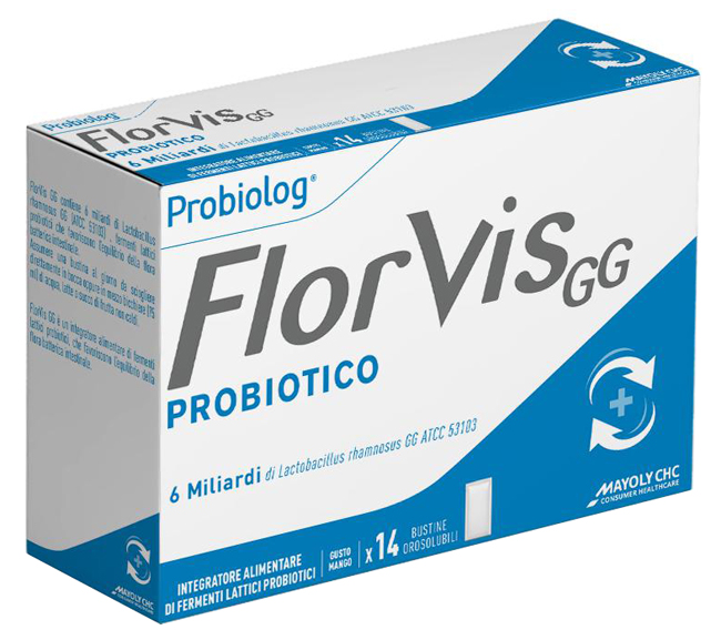 FLORVIS GG 14 BUSTINE OROSOLUBILI GUSTO MANGO - Angeli Pharm