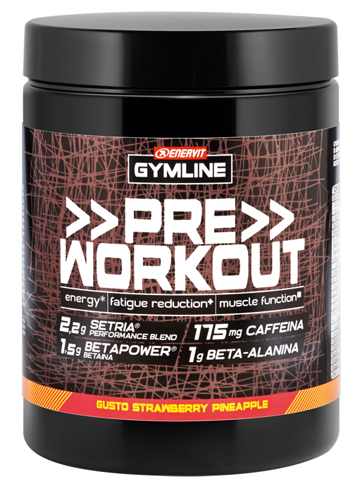 GYMLINE PRE WORKOUT STRAWBERRY PINEAPPLE 313 G - Angeli Pharm